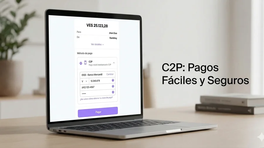 C2P: el método de pago diseñado para ventas online en Venezuela